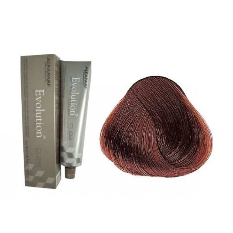 Alfaparf Evolution of the Color CUBE hajfesték - 6.4 60ml Dark Copper Blonde képe 1